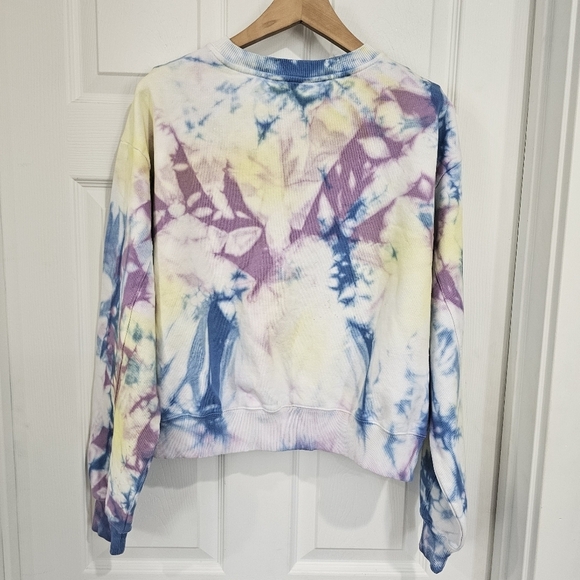 Free People Paul & Joe Brian Tie Dye Kitty Sweatshirt - Picture 8 of 9